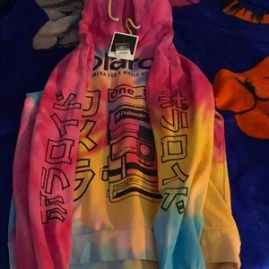 Tye-Dye Polaroid Hoodie.